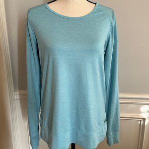 Women's Reebok Long Sleeve Active Top Mesh Shoulder Size Small